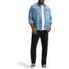 imageLee Mens Big ampamp Tall Extreme Motion Straight Taper JeanBlack