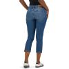 imageLee Womens Legendary 26quot Straight Crop JeanIndigo Quilt