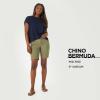imageLee Womens Legendary 9quot Chino Bermuda ShortDark Chambray