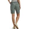 imageLee Womens Legendary 9quot Chino Bermuda ShortFort Green