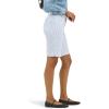 imageLee Womens Legendary 9quot Chino Bermuda ShortShy Blue Stripe