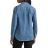 imageLee Womens Legendary Long Sleeve All Purpose Button Down ShirtMid Wash