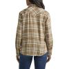 imageLee Womens Legendary Slim Fit Western Snap ShirtNeutral Multi Plaid