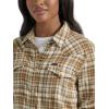 imageLee Womens Legendary Slim Fit Western Snap ShirtNeutral Multi Plaid