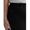imageLee Womens Petite Legendary Mid Rise Straight Leg JeanBlack