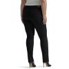 imageLee Womens Petite Legendary Mid Rise Straight Leg JeanBlack
