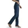 imageLee Womens Petite Legendary Mid Rise Straight Leg JeanEllis Blue