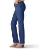 imageLee Womens Petite Legendary Mid Rise Straight Leg JeanSeattle Blue