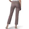 imageLee Womens Petite Relaxed Fit All Day Straight Leg PantFalcon Brown