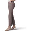 imageLee Womens Petite Relaxed Fit All Day Straight Leg PantFalcon Brown