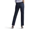 imageLee Womens Petite Relaxed Fit All Day Straight Leg PantImperial Blue