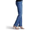 imageLee Womens Petite Relaxed Fit Straight Leg JeanMeridian Blue