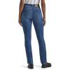 imageLee Womens Petite Ultra Lux Comfort with Flex Motion Straight Leg JeanCobalt Sheen