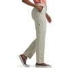 imageLee Womens Petite Ultra Lux Comfort with Flextogo Utility PantSalina Stone