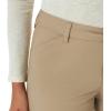 imageLee Womens Petite Wrinkle Free Relaxed Fit Straight Leg PantFlax