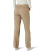 imageLee Womens Petite Wrinkle Free Relaxed Fit Straight Leg PantFlax
