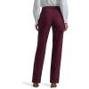 imageLee Womens Petite Wrinkle Free Relaxed Fit Straight Leg PantRodeo