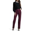 imageLee Womens Petite Wrinkle Free Relaxed Fit Straight Leg PantRodeo