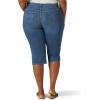 imageLee Womens Plus Size Relaxed Fit Denim Capri JeanSoar