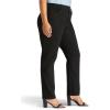 imageLee Womens Plus Size Relaxed Fit Side Elastic Tapered Leg JeanBlack Stretch