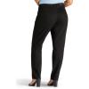 imageLee Womens Plus Size Relaxed Fit Side Elastic Tapered Leg JeanBlack Stretch