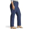 imageLee Womens Plus Size Relaxed Fit Side Elastic Tapered Leg JeanDark Indigo