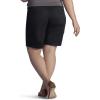 imageLee Womens Plus Size Relaxedfit Avey KnitWaist Cargo Bermuda ShortBlack