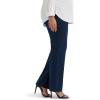 imageLee Womens Plus Size Wrinkle Free Mid Rise Bootcut PantRivet Navy