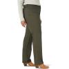 imageLee Womens Plus Size Wrinkle Free Relaxed Fit Straight Leg PantFrontier Olive