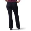 imageLee Womens PlusSize Flex Motion Regular Fit Bootcut JeanBlack