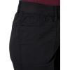 imageLee Womens Relaxed Fit Austyn Knit Waist Cargo Capri PantBlack