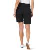 imageLee Womens Relaxed Fit Avey Knit Waist Cargo Bermuda ShortBlack