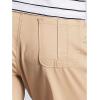 imageLee Womens Relaxed Fit Avey Knit Waist Cargo Bermuda ShortCaf