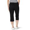 imageLee Womens Relaxed Fit Capri JeanBlack