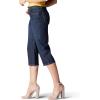 imageLee Womens Relaxed Fit Capri JeanLagoon