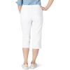 imageLee Womens Relaxed Fit Capri JeanWhite