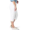 imageLee Womens Relaxed Fit Capri JeanWhite