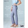 imageLee Womens Secretly Shapes Regular Fit Straight Leg PantBarley Houndstooth