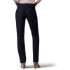 imageLee Womens Secretly Shapes Regular Fit Straight Leg PantBlack