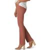 imageLee Womens Secretly Shapes Regular Fit Straight Leg PantCognac