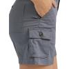 imageLee Womens Ultra Lux Comfort with FlexToGo Cargo ShortTech Gray