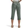 imageLee Womens Ultra Lux Comfort with Flextogo Cargo Capri PantFort Green