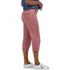 imageLee Womens Ultra Lux Comfort with Flextogo Cargo Capri PantHenna