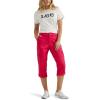 imageLee Womens Ultra Lux Comfort with Flextogo Cargo Capri PantHot Magenta