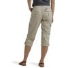 imageLee Womens Ultra Lux Comfort with Flextogo Cargo Capri PantPioneer Beige