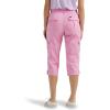 imageLee Womens Ultra Lux Comfort with Flextogo Cargo Capri PantSugar Lilac
