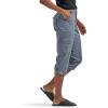 imageLee Womens Ultra Lux Comfort with Flextogo Cargo Capri PantTech Gray