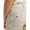 imageLee Womens Ultra Lux Comfort with Flextogo Utility Skimmer Capri PantEcru Tropical Floral