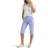 imageLee Womens Ultra Lux Comfort with Flextogo Utility Skimmer Capri PantIris