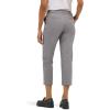 imageLee Womens Wrinkle Free 23quot Capri PantHd Lee Gray